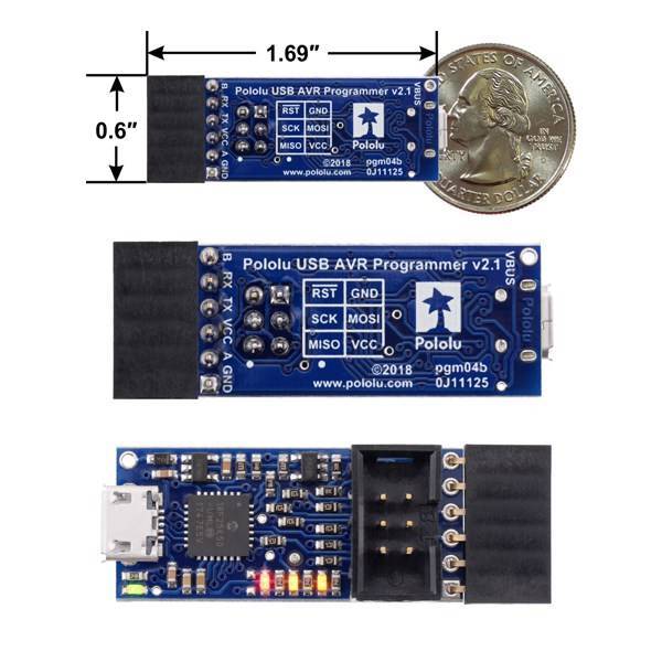 Pololu USB AVR Programmer v2.1 - ThaiEasyElec Electronic for Embedded ...