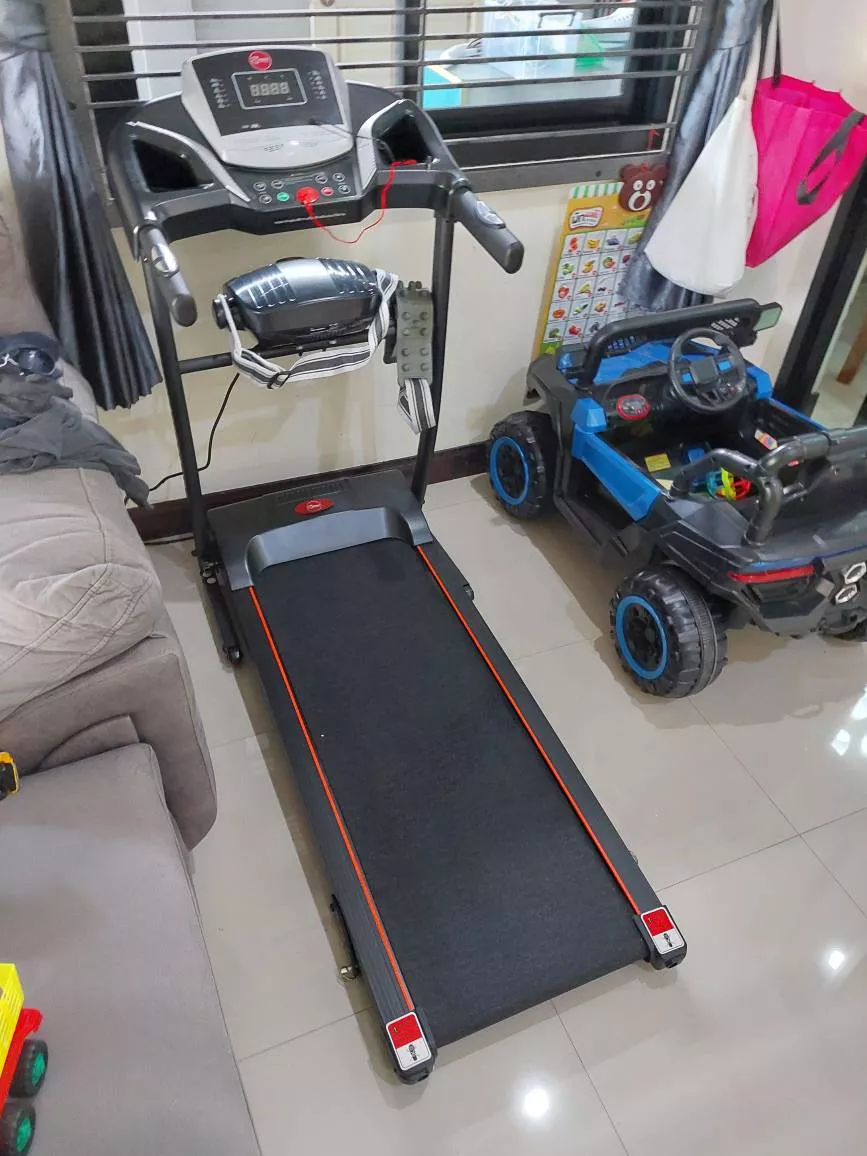 6990ทักแชทผ่อน0%ค่าส่ง 0บ.ลู่วิ่งไฟฟ้า รับประกัน10ปีมอเตอร์ 3แรง มีเครื่องนวด เชื่อมต่อ ZWIFT ปรับความชันได้วัดชีพจร