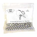 TSR004 ลูกกเหล็กไซค์ 6.3 m.m / 180 ลูก