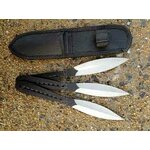 มีดขว้างตัวใหญ่ รุ่นนี้เหมาะกับการขว้างแบบเบื้องต้น เพราะมีคม2ฝั่ง