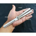Balisong (บาลีซองซ้อม) หวี Silver Bamboo