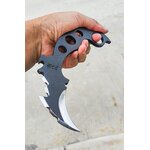 คารัมบิต รุ่น 2 คม รุ่นไรโน่ SK5 หนา 6 มิล Rhino🦏 karambit คารัมบิต ซิกเนเจอร์ประจำช่าง PPKNIFE รุ่นคลาสสิค นำมาอัพเกรดให้มีความหนาถึง 6 มิล เต็มไม้เต็มมือ น้ำหนักกำลังดี ใบมีดเคลือบผิว Black Epoxy กันสนิม ดุดัน มาพร้อมซองพลาสติกอย่างดี