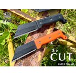 งาน Handmade 🔥THE CUT🔥 by เป้ PPKNIFE มีสินค้า พร้อมส่ง 2 รายการด้ามดำ และด้ามส้ม คมกริบใช้งานจริงได้ ราคานี้รวมซอง รวมติด Tek - lock และรวมส่งแล้ว สินค้าผลิตในประเทศไทยนะคะ