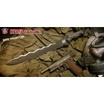 กริช/ฟ้าทะลายโจร มีดเด็กเกอร์2คม งานประยุกต์ สไตล์แทคติคอล รูปทรงดุดัน งานHandmade by PPKNIFE