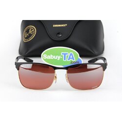RayBan Carbon Fiber RB8319CH 9076K9 Chromance Polarized Lens