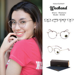 กรอบแว่นสายตา Weekend 90068 C4 Brown