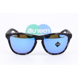 Oakley Frogskins Matte Black Tortoise/Prizm Sapphire Polarized SKU#OO9245-D8 (Asian Fit)