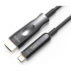 Type C to HDMI Cable 10Gbps Resolution Rate 4K 2K@60Hz ระยะ 10 เมตร