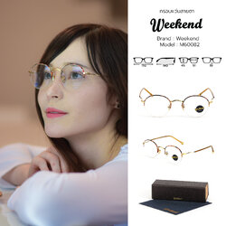 กรอบแว่นสายตา Weekend M60082 C7 Havana