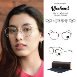 กรอบแว่นสายตา Weekend 90068 C5 Red