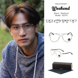 กรอบแว่นสายตา Weekend 90070 C6 Black