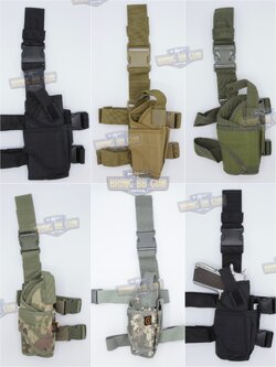 ซองปืนผ้ารัดต้นขา (สามารถใส่ได้ทุกรุ่น)