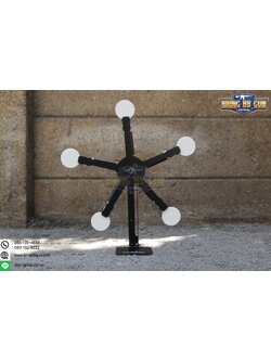 เป้าเพลตเหล็กสำหรับฝึกซ้อมยิงปืนบีบีกัน รุ่น Texas Star (The Texas Star)