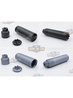 เก็บเสียง ทรง Sig Sauer รุ่น SRD556 (Sig Sauer Suppressor) (Sig MPX/MCX SRD556 Suppressor) (SRD556 Milk Bottle Suppressor)