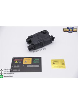 กล่องPEQ เลเซอร์ชี้เป้าสีแดง (สามารถเก็บแบตเตอรี่ได้)