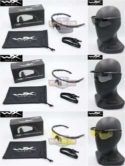 แว่นตากันแดด (แว่นตากันสะเก็ต) ยี่ห้อ WileyX รุ่น Saber Advanced 1Lens (WileyX Saber Advanced)