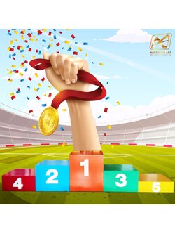 เช่าแท่นยืนรับรางวัล 1-2-3-4-5 (W)350 x (D)50 x (H)20-70 cm. พร้อมบริการรับ-ส่ง กทม.และปริมณฑล