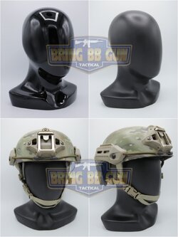 หัวหุ่น ยี่ห้อ FMA (Helmet Display Model) ขนาด : 15*25*30 cm. น้ำหนัก : 1.3 กิโลกรัม