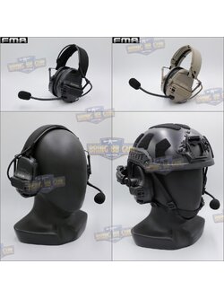 หูฟังสื่อสารตัดเสียงได้ FCS Falcon ยี่ห้อ FMA (FCS Falcon Ears Tactical Communication Headset)