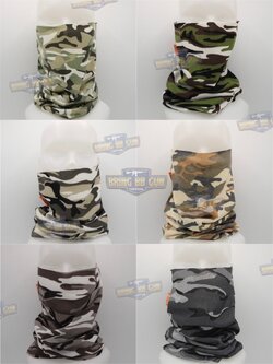 ผ้าบัฟ เนื้อCotton 100% ยี่ห้อ GZL (ผ้าอเนกประสงค์ กันแดด กันฝุ่น)