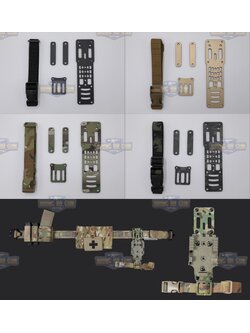 เพลทโหลดต่ำ CNC (เพลทลดต่ำ CNC) (เพลท CNC) (Modular Holster Adapter) (MHA)