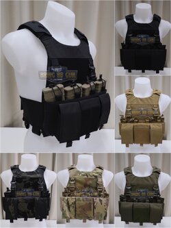 เวส FCPC 2.0 (FCSK) (FCPC Minimalistic Multi-Mission Plate Carrier + 5.56 Quardruple mag plate) (FCSK Plate Carrier)