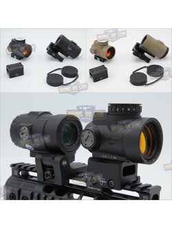 MRO set ทรงTrijicon (MRO HD + ซูมหลังดอท 3X)