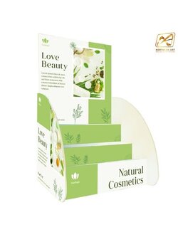 ชั้นวางสินค้าตั้งโต๊ะ TB04 แบบขั้นบันได 3 ชั้น ขนาด35x30x60 ซม. วัสดุพลาสวูดหนา 5 มม. ( จำนวนขั้นต่ำ 1 ชุด )