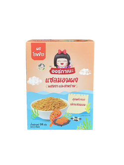 แซลมอนผง ผสมงาและสาหร่าย ตราออร์กาเนะ