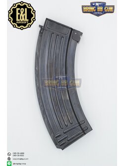 แม็กกาซีน AK47 / AKM ยี่ห้อ E&L แบบstand(ไม่ต้องปั่น) ทรง เหล็ก (ทรงเดิม) (AK Mid-cap magazine)