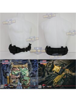 เข็มขัดยุทธวิธี รุ่น Cobra แบบมีนวม ยี่ห้อ Emerson (EmersonGear COBRA Battle Belt) (Battle Belt) (War Belt)