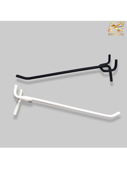 ขอแขวนสินค้า HOOK แบบแขนเดี่ยว ยาว 14.5 cm. สีเงิน มี 2 สี สีขาว และ สีดำ