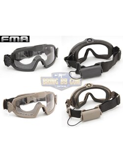 แว่นตากันลมรุ่นมีพัดลม ยี่ห้อ FMA (Regulator Updated version with Fan Goggle）