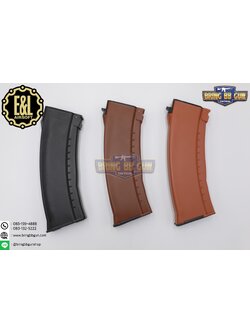 แม็กกาซีน AK74 ยี่ห้อ E&L แบบstand(ไม่ต้องปั่น) ทรง บอดี้พลาสติก (AK Mid-cap magazine)