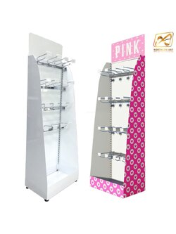 ชั้นวางสินค้าเหล็ก ขนาด50x30x155 ซม. พร้อมขอแขวน 16 อัน