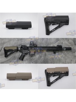 ที่รองแก้มพานท้าย CTR ทรง Larue RISR (Larue RISR for CTR/MOE) (Larue Tactical RISR) (Reciprocating Inline Stock Riser) (Cheek Riser)