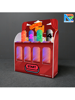 เช่าเกมส์จับคู่ เกมส์เรียงแท่ง ตั้งโต๊ะ ขนาด (W)56.6 x (D)18 x (H)70 cm. พร้อมไฟ LED เพิ่มความสว่าง