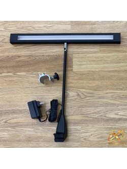 โคมไฟแบคดรอบ พร้อมขายึด รุ่น LED แสงสีขาว ใช้กับโครงแบคดรอบผ้า พร้อมAdaptor