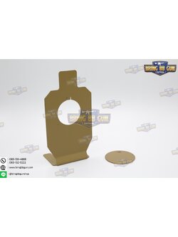 เป้าเพลทเหล็กสำหรับฝึกซ้อมยิงปืนบีบีกัน รุ่น B03 (เป้าซ้อมยิงรูปคนจิ๋ว)