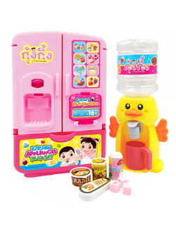 เพลย์เซตตู้เย็น+ตู้กดน้ำลิขสิทธ์คละแบบ ของเล่นเด็ก ของเล่นเสริมพัฒนาการ ของเล่นลิขสิทธิ์ T001-JM001057B0 - 6267993425942