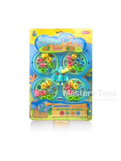 เปิ๊ปป๊าบตกปลา4อ่าง ของเล่นเด็ก ของเล่นเสริมพัฒนาการ ของเล่นตกปลา T001-AE009368B0 - 6267993375117