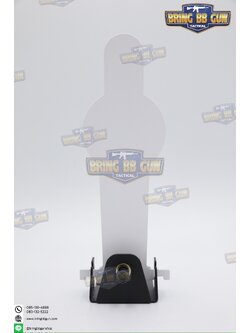 เป้าเพลทเหล็กสำหรับฝึกซ้อมยิงปืนบีบีกัน เป้าล้มรูปคน รุ่น B06 (เป้าซ้อมยิงรูปคน แบบล้มได้) เป้าซ้อมยิงรูปคน เป้าล้ม