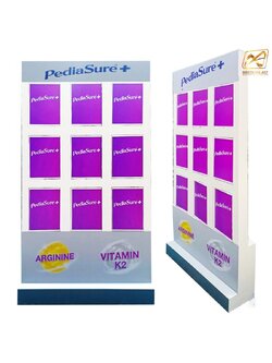 เกมส์เปิดป้าย 9 ช่อง Matching game เปิดป้ายจับคู่ ขนาด (W)100 x (D)30 x (H)180 cm.พร้อมล้อเลื่อน เคลื่อนย้ายสะดวก