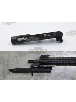 ขาเสริมสำหรับติดมีดปลายปืน ทรง Geissele (Super Stabby Bayonet Mount) (SSBM) (ใช้ได้กับชุดหน้าระบบราง Picatinny (ราง 20mm.) เท่านั้น)