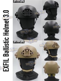 หมวก Exfil Ballistic 3.0 ยี่ห้อ FMA (Exfil Ballistic SL) (Wendy) (TW)