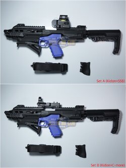 ชุดสุดคุ้ม ชุดประกอบปืนสั้น Kidon (Toy Version)