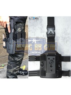 เพลทรัดต้นขา Cytac (Cytac Drop Leg Platform)