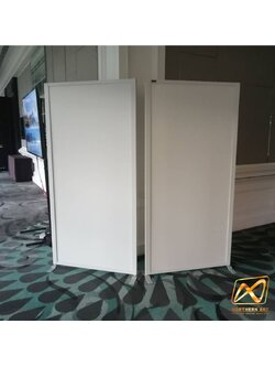 เช่าบอร์ดนิทรรศการ แบบตั้งเดี่ยว ขนาด 100x200 ซม. บริการติดตั้งพร้อมรื้อถอน