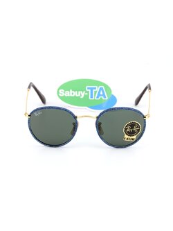 RayBan Round Craft RB3475Q 919431 Jeans and Leather