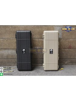 กล่องปืนยี่ห้อ Solid Case (Hard case) ขนาดภายนอก : 85*32*14 cm. ขนาดภายใน : 82*28.5*14 cm.